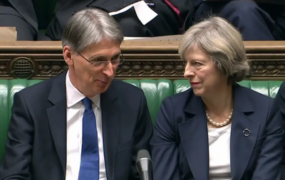 Image courtesy of The Sun Philip Hammond